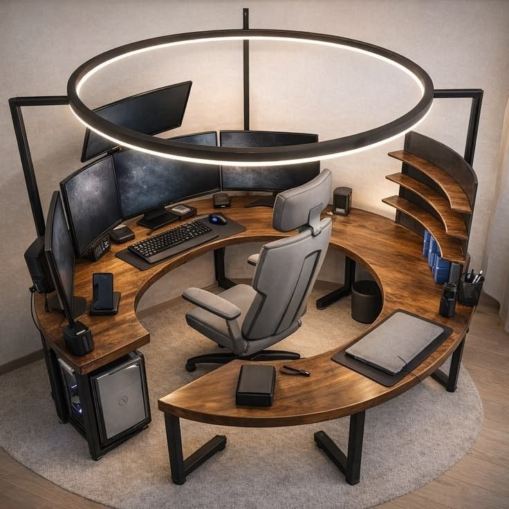 Circular engineering workstation